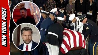 World Leaders Gather as Lindsey Graham Is Laid to Rest