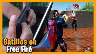 JUGANDO CON GATILLOS AL FREE FIRE | JohaanZu