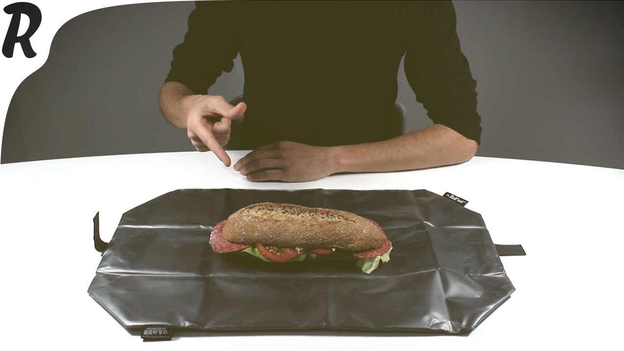  ROLL'EAT ® Boc'n'Roll Tiles, Reusable Sandwich Bag, Sandwich  Container, Eco Friendly Food Bag, Reusable and Washable Sandwich Wrap