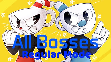CupHead: All Bosses / Casino Bosses + Ending (Regular Difficulty)