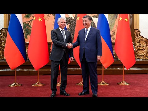 Вячеслав Володин встретился с лидером КНР Си Цзиньпином в Китае