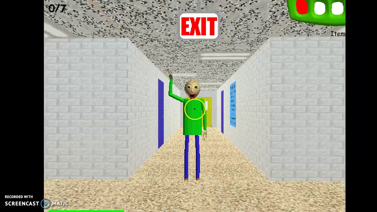 Let's play Baldi's Basics!! - YouTube
