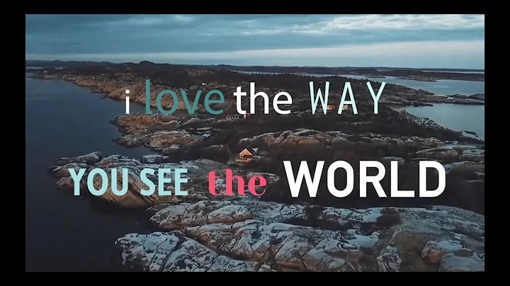 Petter Carlsen - I Love The Way You See The World ...