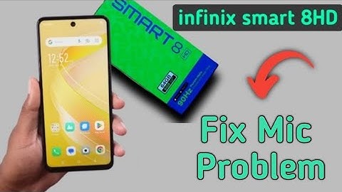 How to fix mic problem in infinix smart 8HD, mic not showing problem solution in infinix smart 8HD