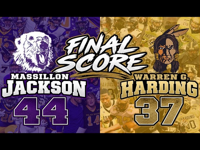 Massillon Jackson 44, Warren G. Harding 37... Box Score & Highlights