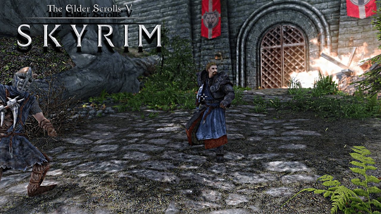 SKYRIM - LA BATAILLE DE SOLITUDE (Avec Les Sombrage)