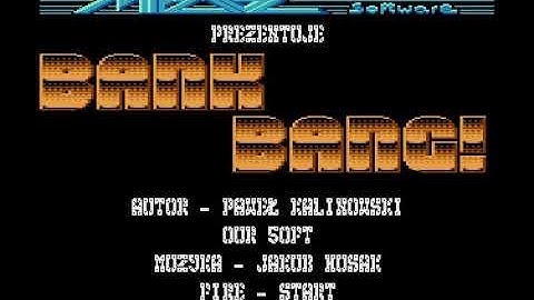 Bank ! Bang ! (Atari 800 XL)