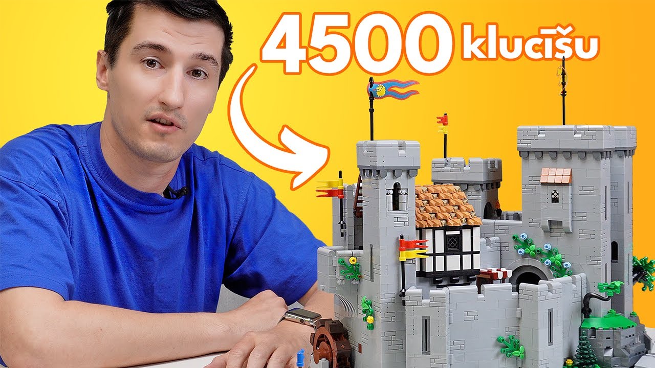 Viss, kas tev jāzina par LEGO pilīm. Būvēju 400 eiro vērtu pili un stāstu faktus par tām.