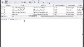 15 Create simple queries in SQL View Marathi