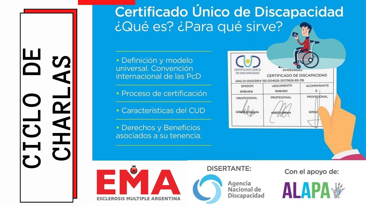 Charla: Certificado Único de Discapacidad (CUD)