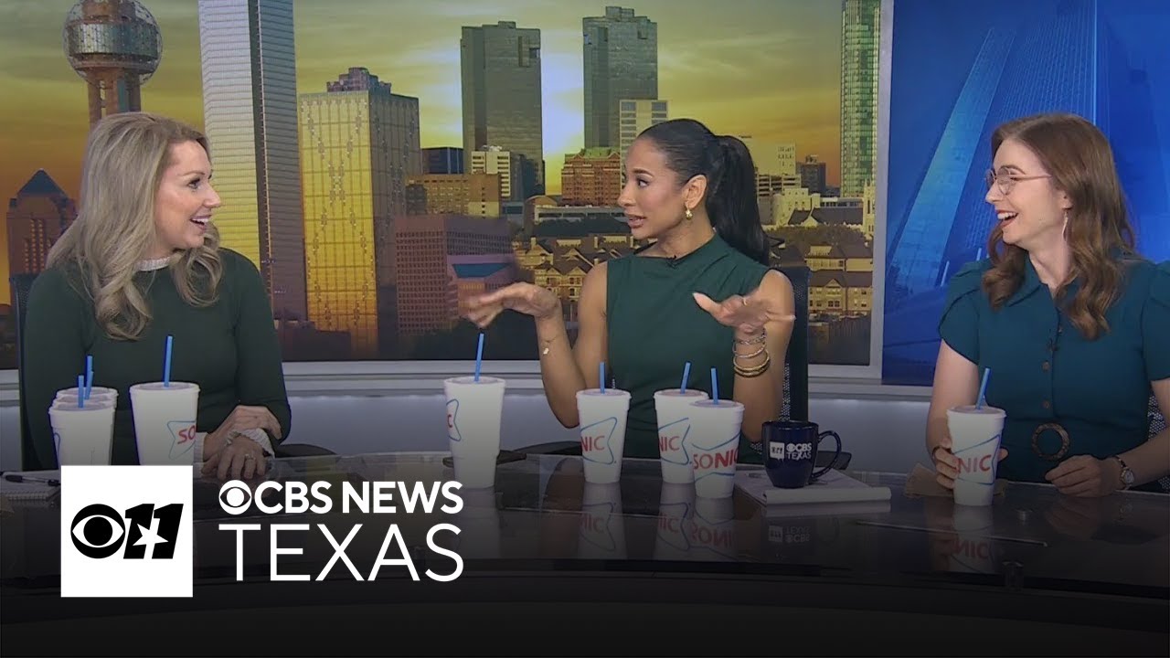 CBS Texas Mornings crew tries new Sonic drinks - YouTube