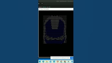 Draw ASCII Iron Man sketch using 3 lines of python code #shorts