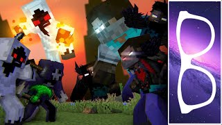 "Entity 303 and Dreadlord vs Herobrine" Part 1-4 by SashaMT Animations Reaction!