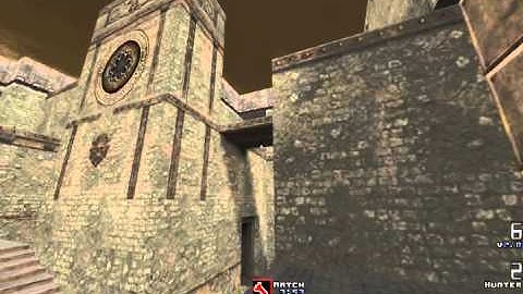 Quake2 nice jump pad rocket q2rdm2