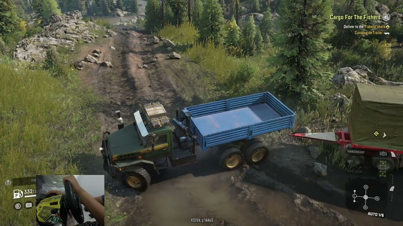 Cargo For The Fisher - Curtainside Trailer Delivery | Duncan Bay | SNOWRUNNER GAMEPLAY