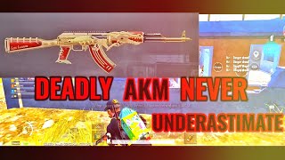 DEADLY AKM NEVER UNDERASTIMATE PUBG MOBILE MOANTAGE/ VIVO Y19