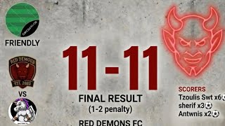 Red Demons - Unicorn 11-11 (1-2 Penalty) [Friendly]