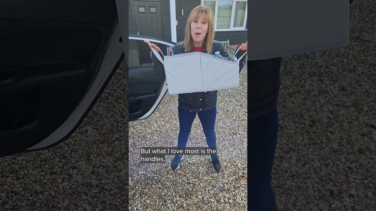 Transform your car with this fold-away organiser! 