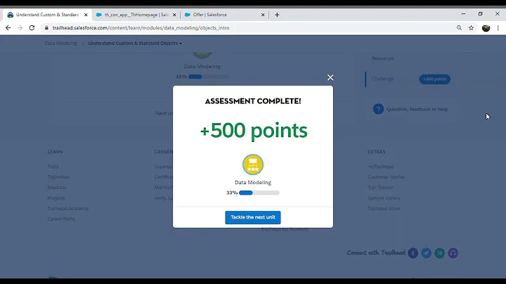 Data Modeling -  Understand custom and standard objects - Salesforce  -Trailhead