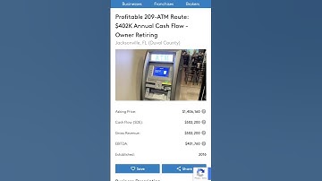 Analyze your own deals at BizHubData.com/deal-calculator #smallbusiness #atmbusiness