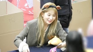 181203 슬기 Seulgi focus 직캠 fancam  레드벨벳 Red Velvet  팬사인회 fans…