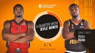 A quarter with Kyle Hines and Alpha Diallo