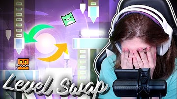 So I tried to use the level editor... | Geometry Dash Level Swap with Wulzy