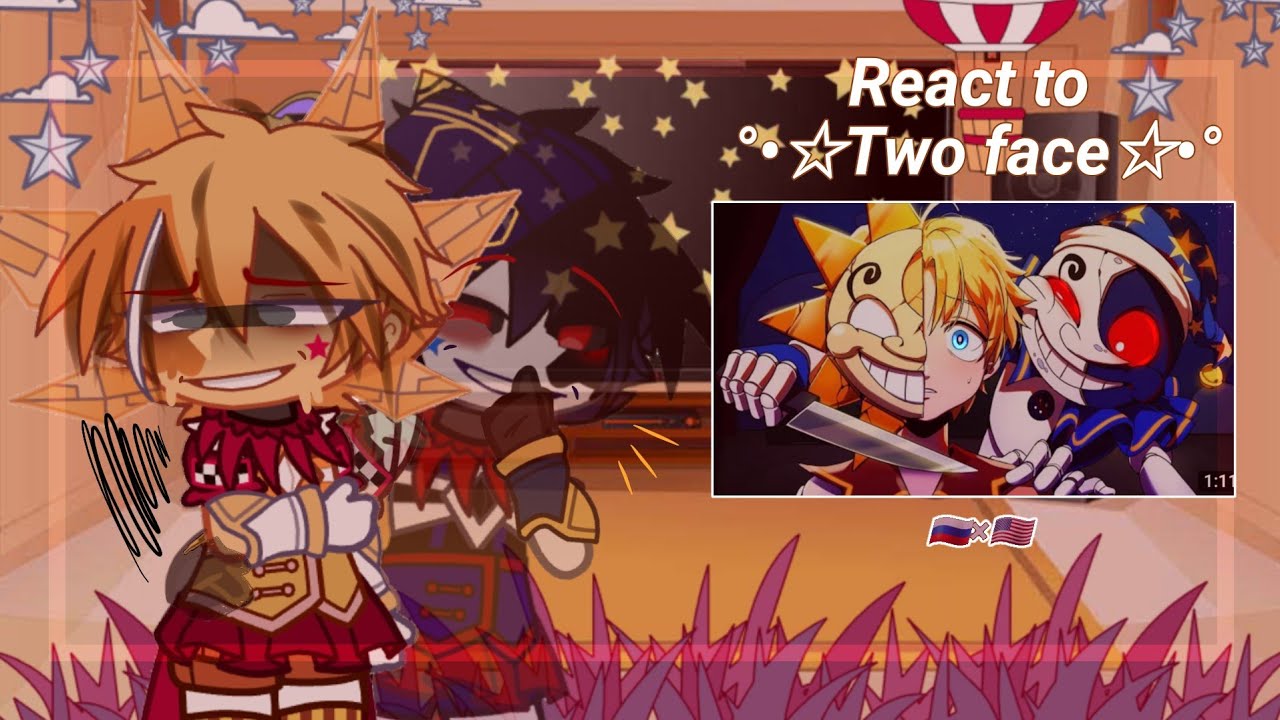 ☆[Security Breach react to animation○Two Face●][Gacha_Club_react]