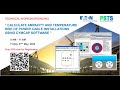 Technical Workshop - Calculation ampacity &amp; temperature rise of power cable using CYMCAP Software