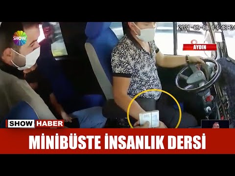 Minibüste insanlık dersi