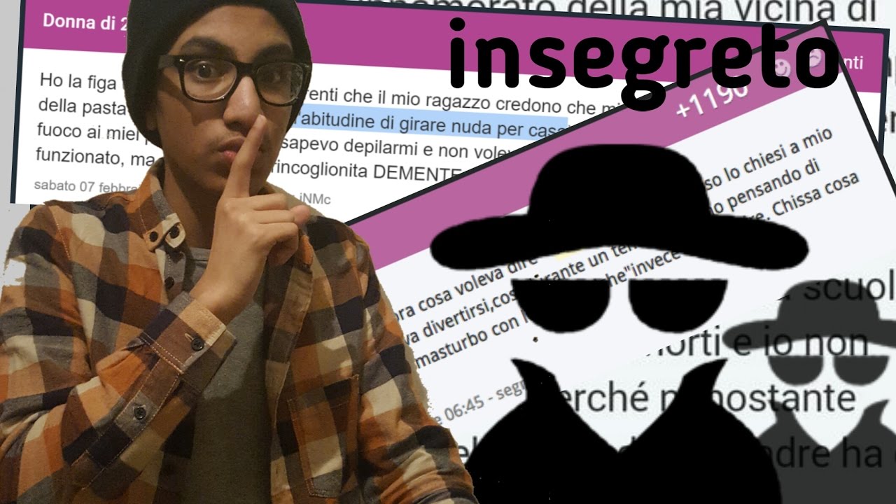 Leggiamo I Segreti Imbarazzanti Insegreto Youtube