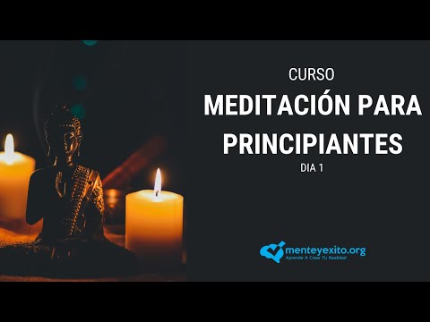 Curso MEDITACION PARA PRINCIPIANTES