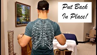 Rib Out - How to Pop Back In Place Yourself!