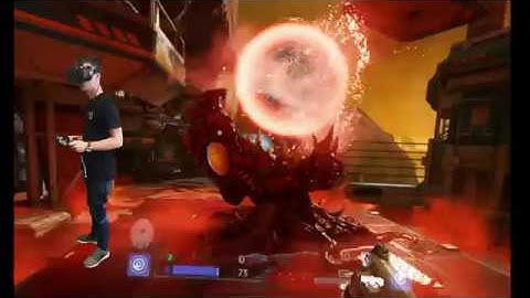 Natural VR locomotion! Doom VFR and AgileVR gameplay!