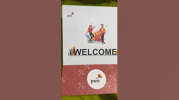 PwC Welcome Kit | Big4 | #pwc2023 #welcomekit #big4 #CA #viral #youtubeshorts #shorts #ytshorts