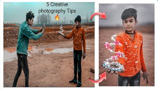 5 MOBILE PHOTOGRAPHY 😲 Tips & Tricks In Hindi 2024 🔥