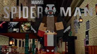 Человекпаук PS4  кошмар Хэллоина (короткометражка в майнкрафт ПЕ) /// Spiderman PS4 minecraft pe