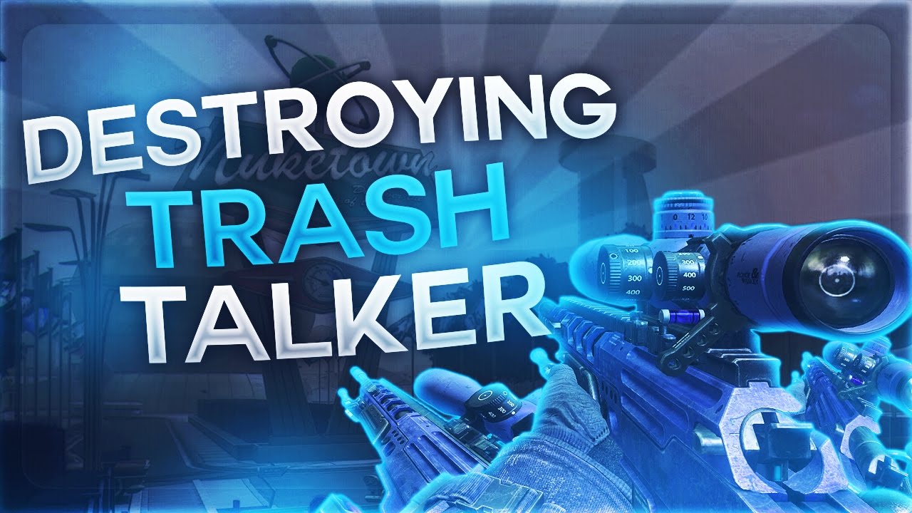 SELLTOAST DESTROYS TRASH TALKER!! (BO2)