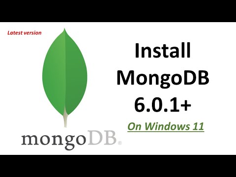 How to install MongoDB 6.0.1 on Windows 10 || Install MongoDB 6.0.1 & Mongo Shell (2022)