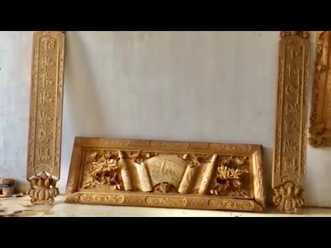 Video Báo Giá | Bộ Hoành Phi Câu Đối Gỗ Gụ Đục Lồng Cuốn Thư... - youtube