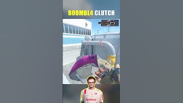 Boombl4 Crazy 1v4 Clutch! #cs2 #boombl4 #shorts  #csgo