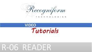 [R-06] Recogniform WORKGROUP Control Server