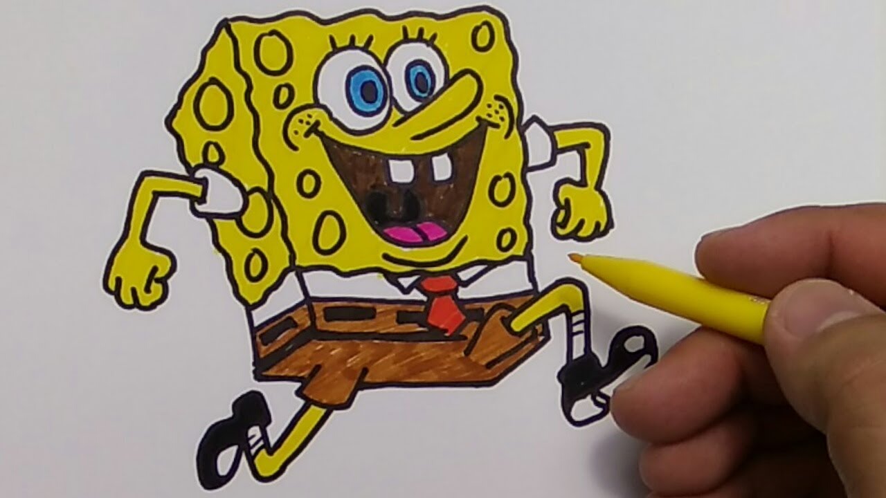 Belajar Menggambar Spongebob YouTube