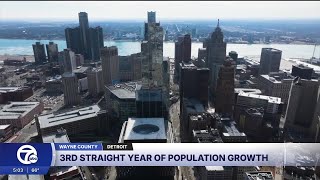 Famous Detroit's population sees growth for third consecutive year per U.S. Census data Profile