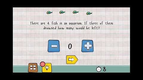 Logic Master 1 - Mind Twist Level 115 Solution | There are 4 fish in an aquarium If three of them