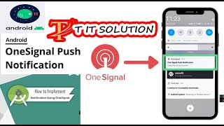 OneSignal Push Notification - Android Studio Tutorial | Firebase Cloud Messaging with OneSignal 2022 screenshot 1