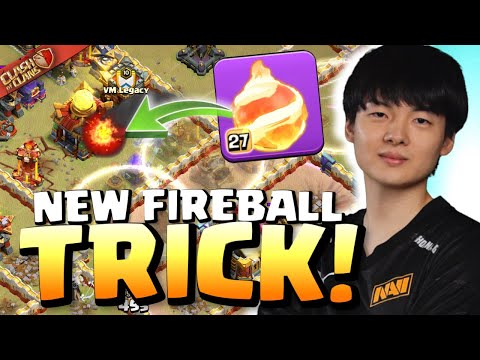 KLAUS and STARS introduce NEW FIREBALL LOG TRICK to BREAK Clash of Clans Esports