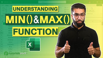 Understanding MIN and MAX function in Excel