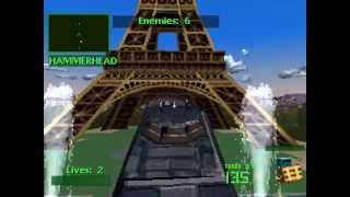 Destroy Eiffel Tower - Twisted Metal 2