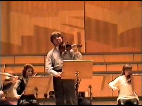 Victor Tretiakov rehearsal from Orhestra of Patras (1998) part 3